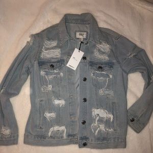 NWT jean jacket